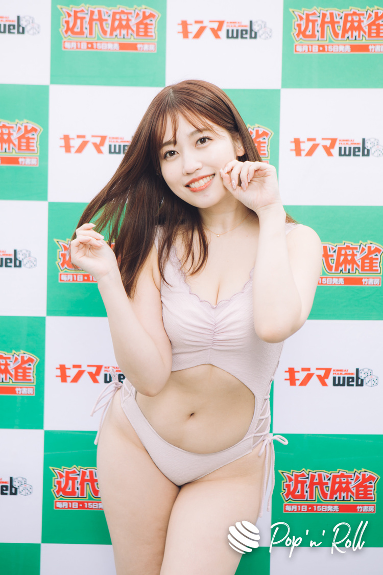 璃乃＜近代麻雀水着祭2022＞水着グラビア撮り下ろしフォト（4月29日）