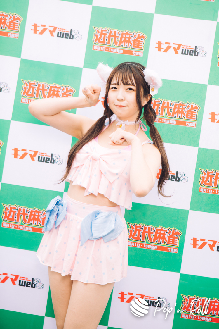 山崎瑛麻（KissBee）＜近代麻雀水着祭2022＞水着グラビア撮り下ろしフォト（4月29日）