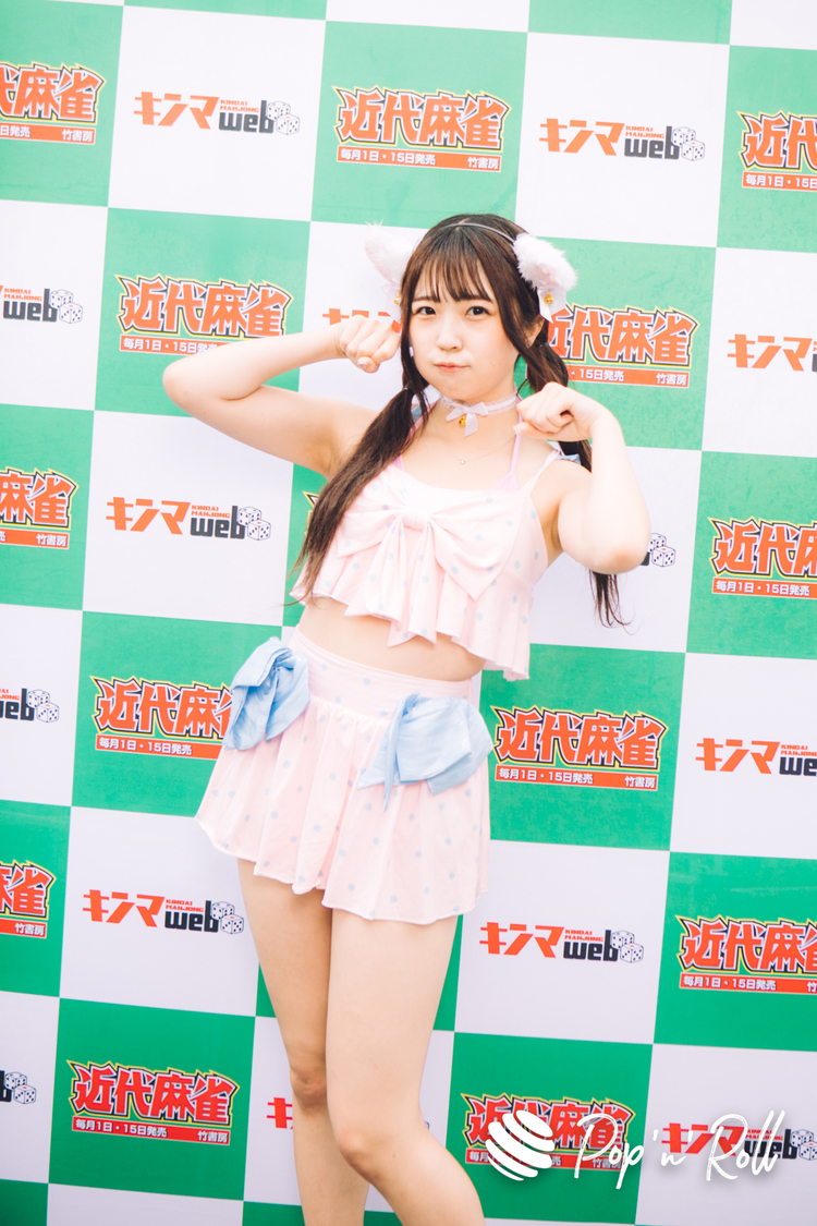 山崎瑛麻（KissBee）＜近代麻雀水着祭2022＞水着グラビア撮り下ろしフォト（4月29日）