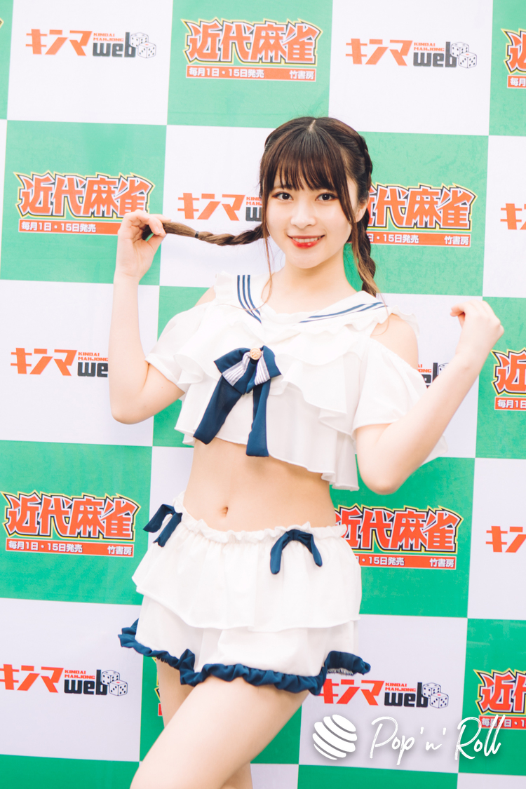 藤井優衣（KissBee）＜近代麻雀水着祭2022＞水着グラビア撮り下ろしフォト（4月29日）