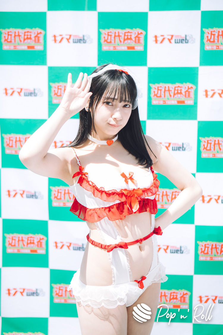 天使もも＜近代麻雀水着祭2022＞水着グラビア撮り下ろしフォト（4月30日）