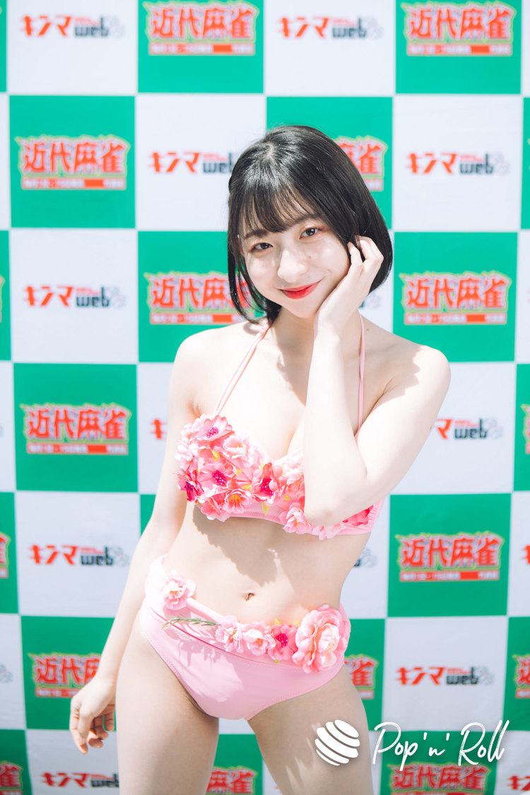 椿あい子（CALL MY NAME）＜近代麻雀水着祭2022＞水着グラビア撮り下ろしフォト（4月30日）