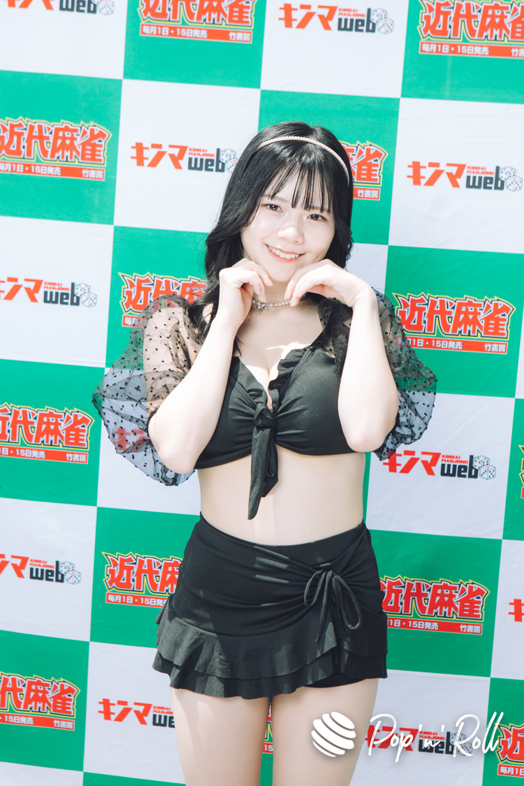 涼川しおり＜近代麻雀水着祭2022＞水着グラビア撮り下ろしフォト（4月30日）