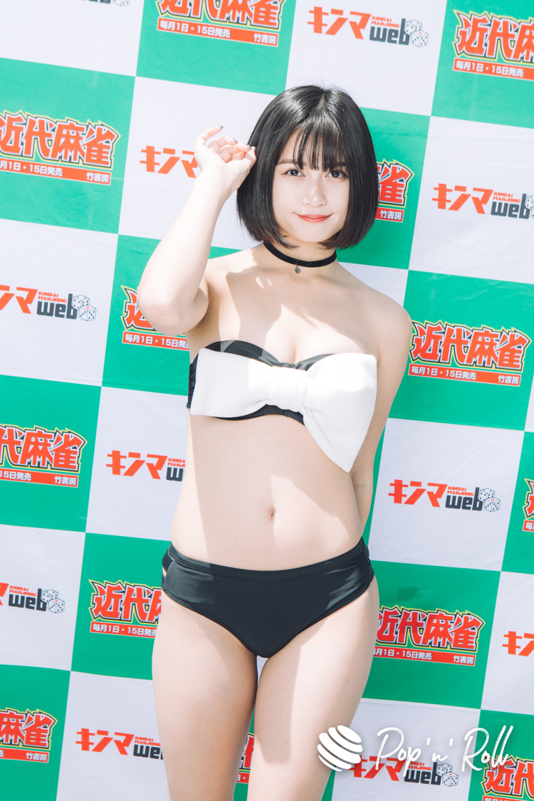 西山乃利子＜近代麻雀水着祭2022＞水着グラビア撮り下ろしフォト（4月30日）