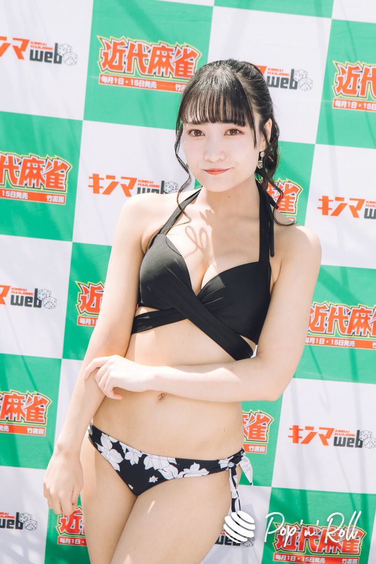 河島有寿（蓋然性オルトイズム）＜近代麻雀水着祭2022＞水着グラビア撮り下ろしフォト（4月30日）