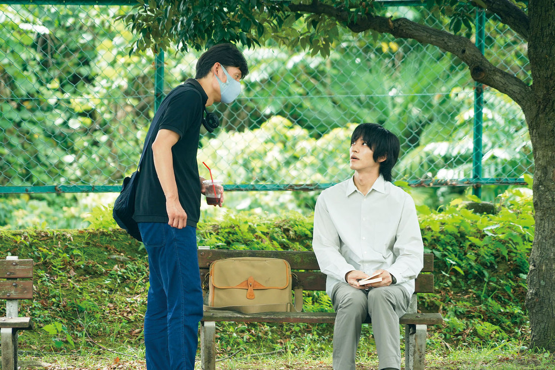 映画『流浪の月』メイキング写真（©2022「流浪の月」製作委員会）