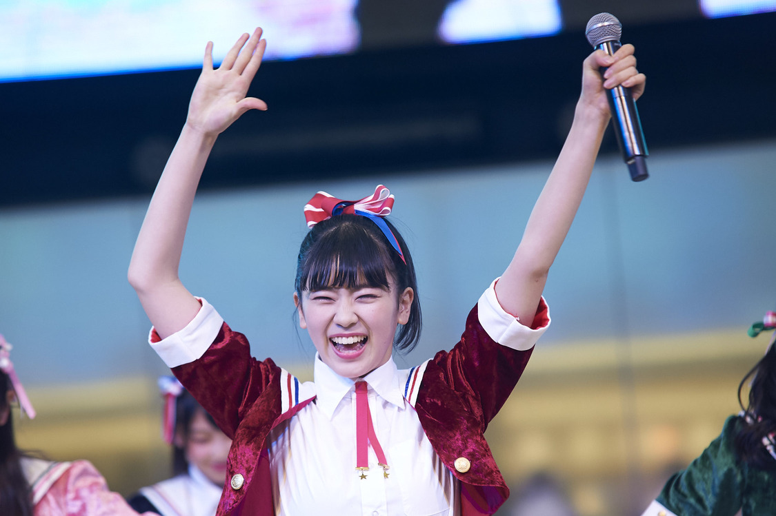 「ときめき♡宣伝部のVICTORY STORY／青春ハートシェイカー」リリースイベント｜東京・池袋のサンシャイン噴水広場（2019年4月10日）