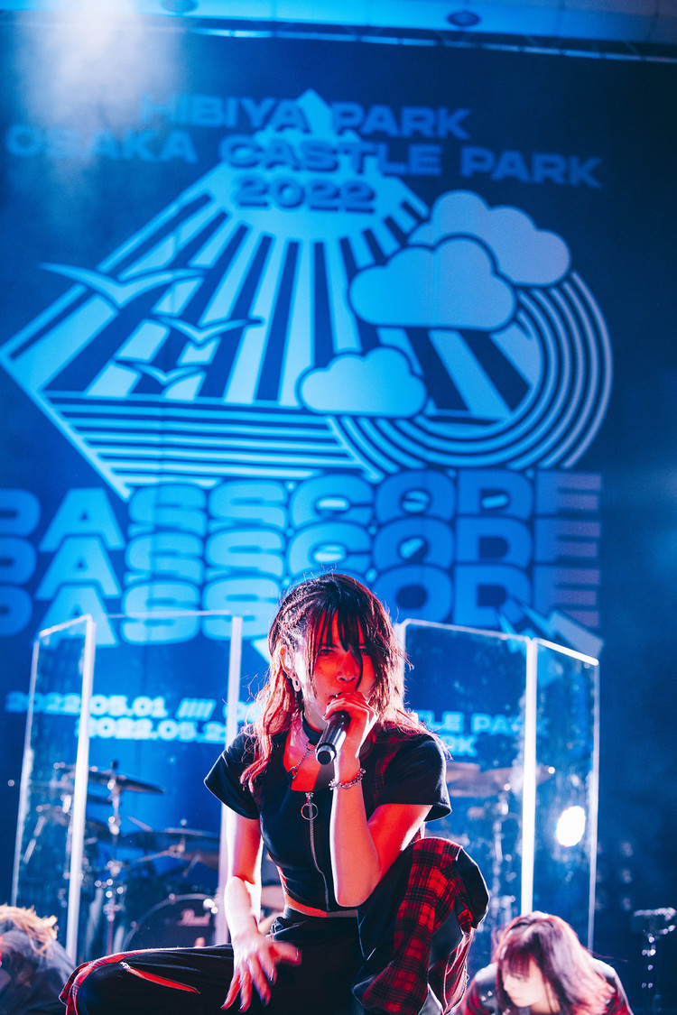 PassCode＜PassCode HIBIYA PARK / OSAKA CASTLE PARK 2022＞日比谷野外大音楽堂（2022年5月21日／撮影：Shingo Tamai）