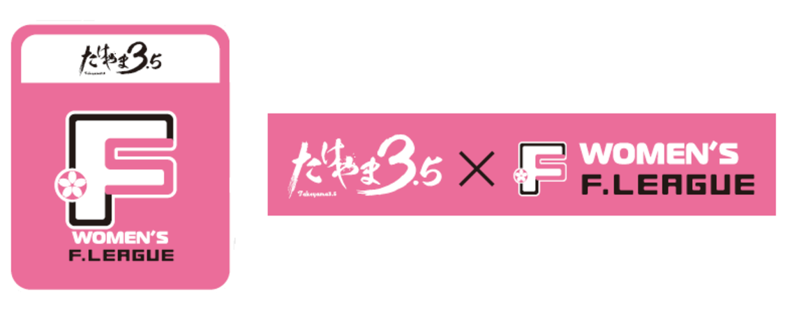 『たけやま3.5 Presents 日本女子フットサルリーグ2019/2020 supported by GAViC』ロゴ