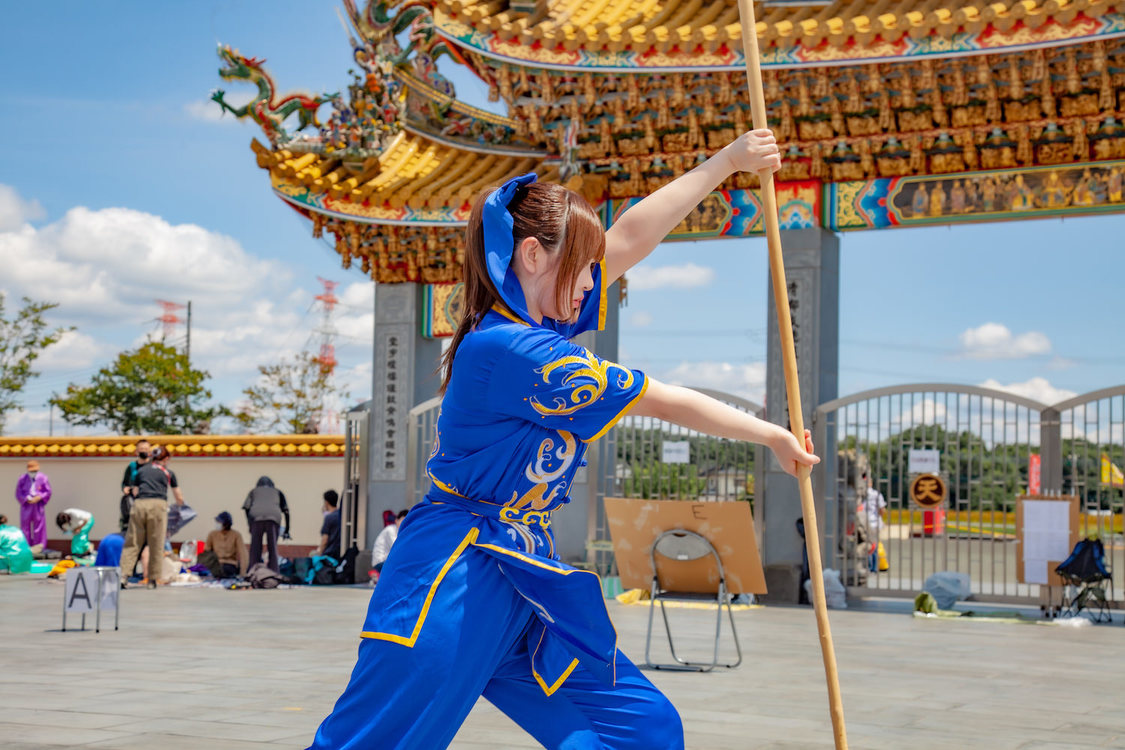 すみれおじさん＜第6回武術太極拳競技会あおぞら杯＞聖天宮（2022年5月22日）