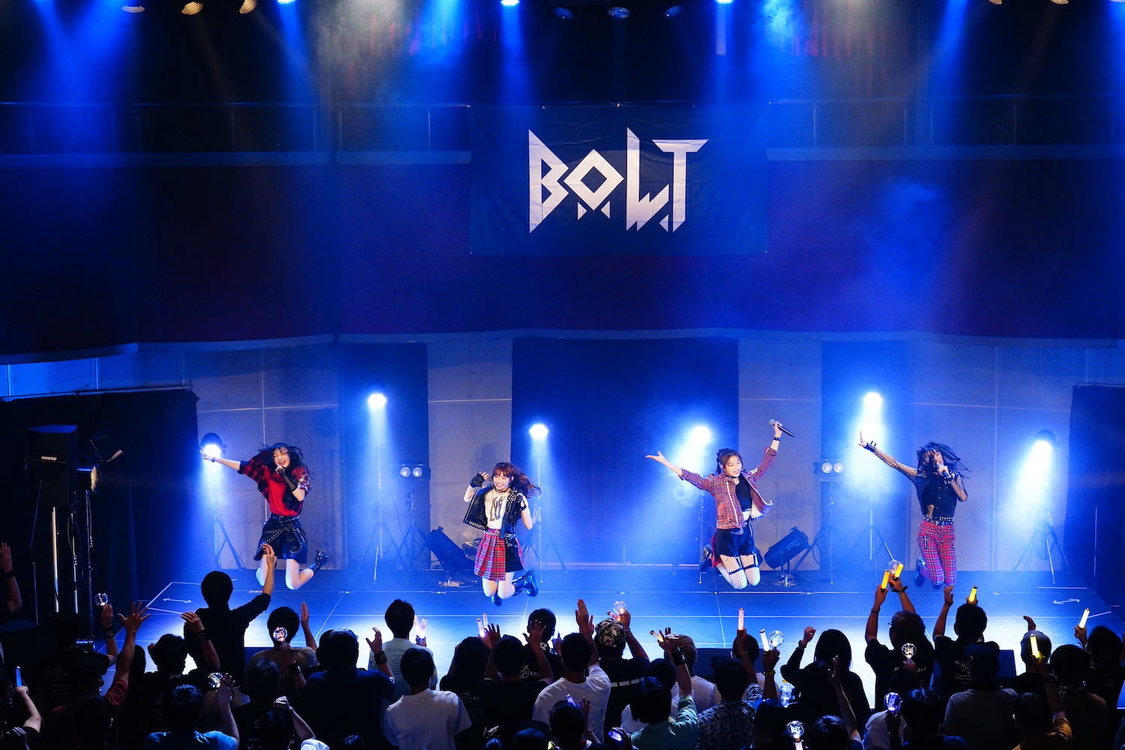 ＜B.O.L.T Presents Early Summer Tour 2022「RE; B.O.L.T」＞1部　品川プリンスホテル クラブeX（2022年5月29日）