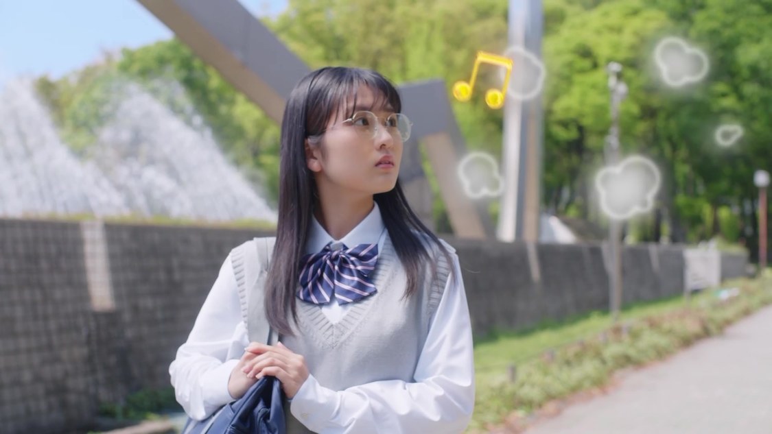 新TV-CM「Miru『ハッピー音符』」篇より