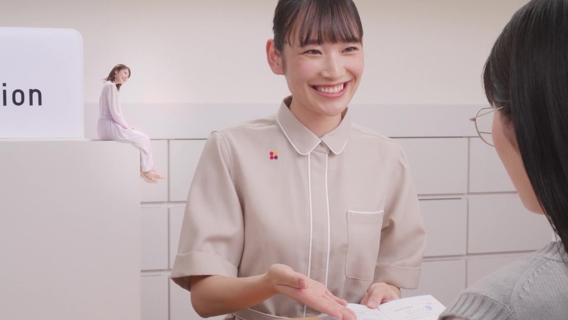 新TV-CM「Miru『ハッピー音符』」篇より