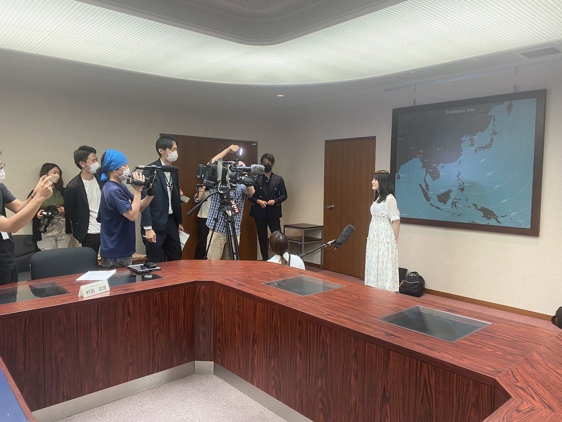 短編映画『おばあちゃんのふるさと』福岡県北九州市 表敬訪問