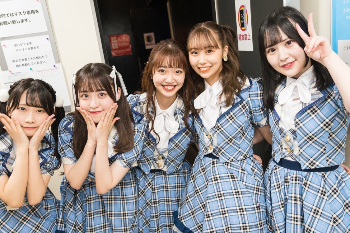 （写真左から）四宮花恋、望月みらい、北島萌加、島田キラリ、望永唯莉 