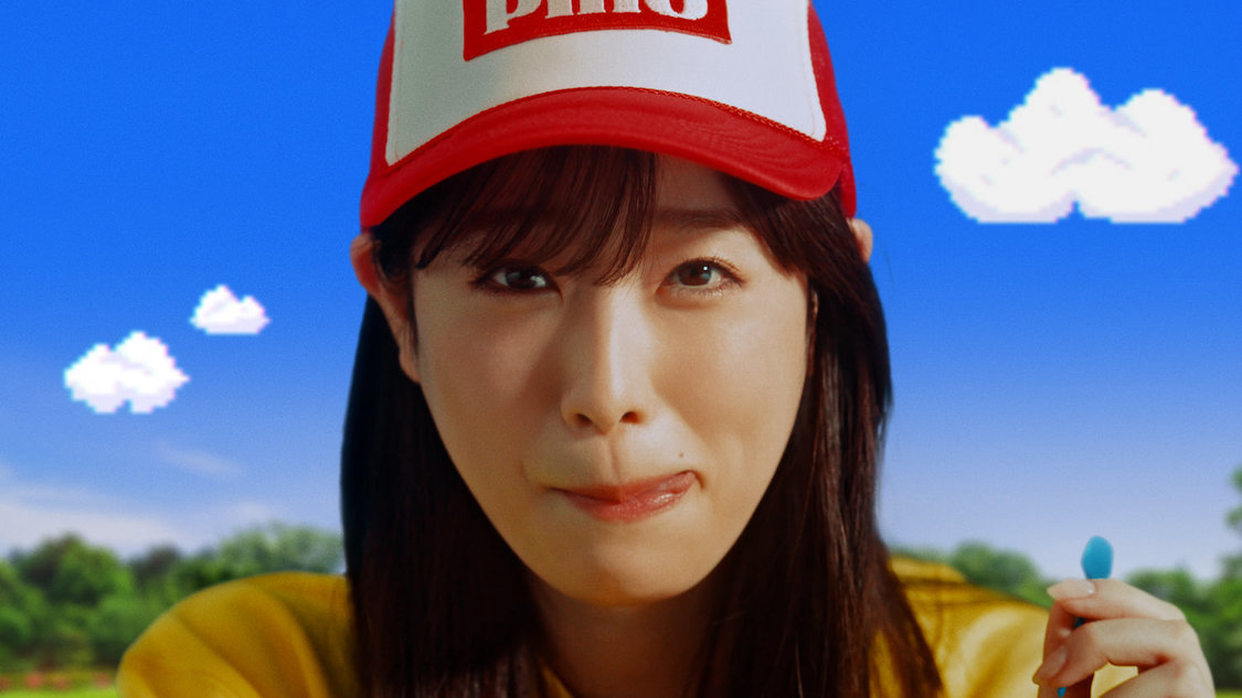 WEB動画「【ピノゲー】ダブル高橋名人登場篇」場面写真