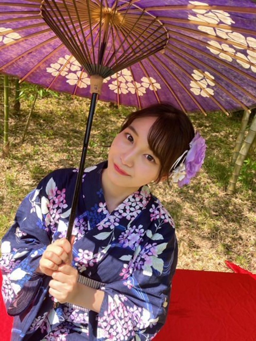 松浦奈々（dela）＜名古屋浴衣撮影会＞（2022年6月4日）