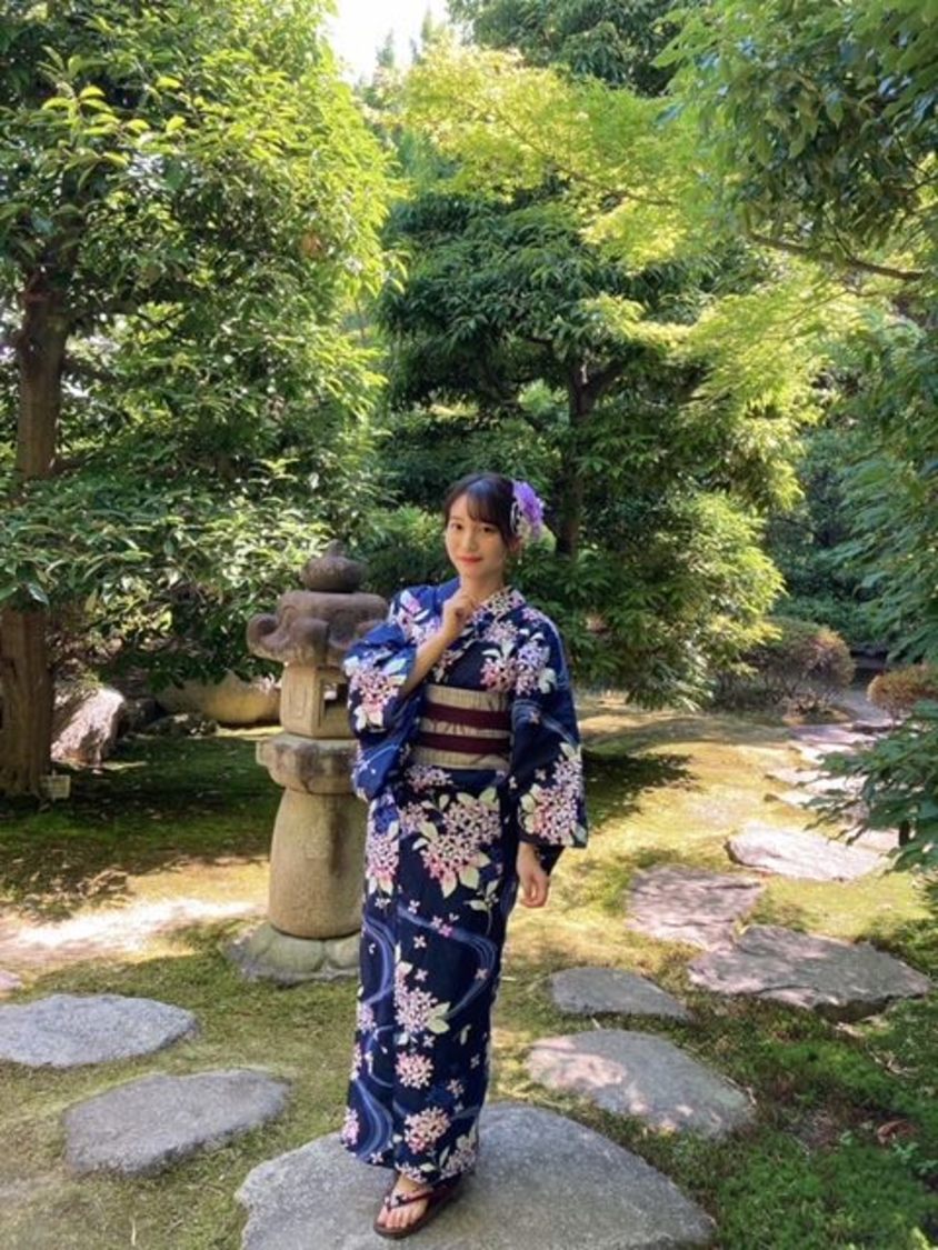 松浦奈々（dela）＜名古屋浴衣撮影会＞（2022年6月4日）