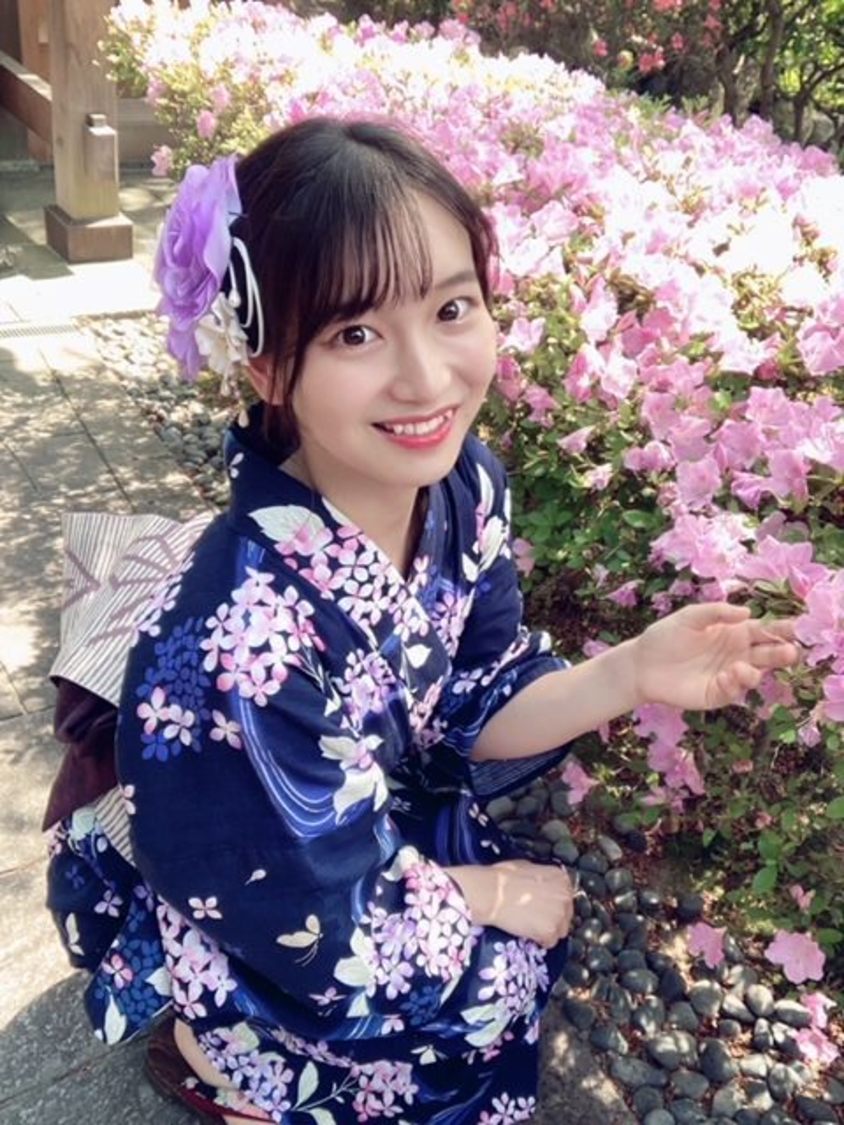 松浦奈々（dela）＜名古屋浴衣撮影会＞（2022年6月4日）