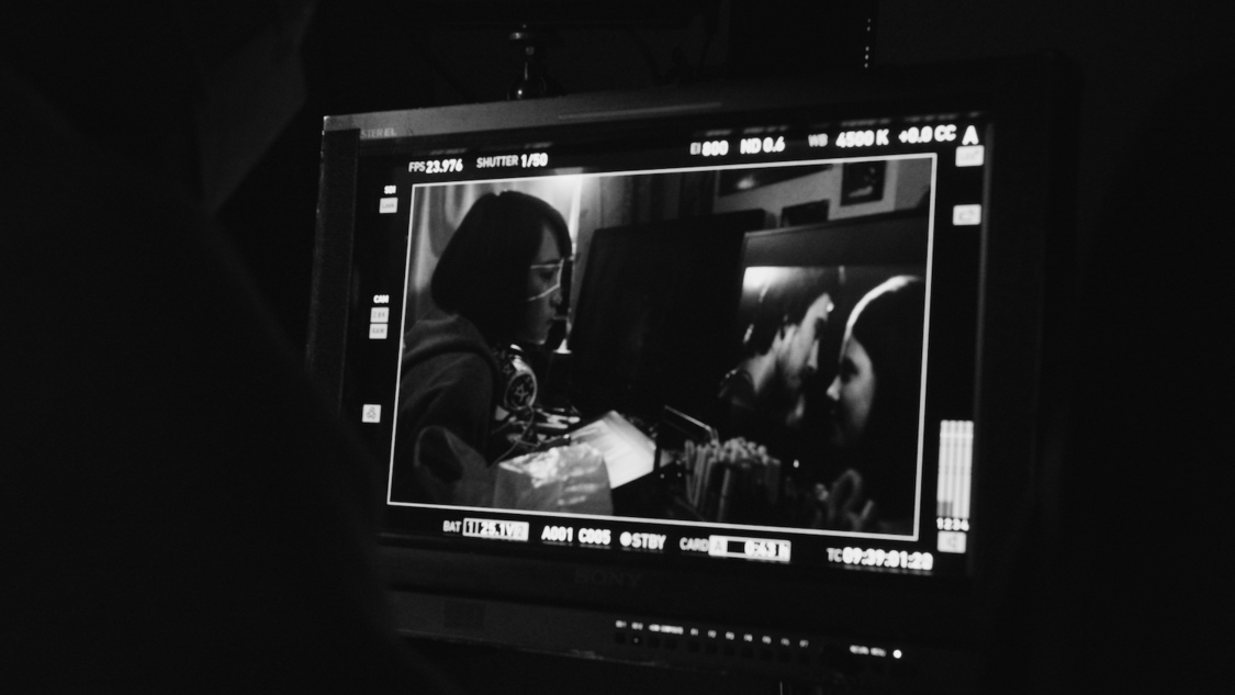 『半透明なふたり』メイキングカット