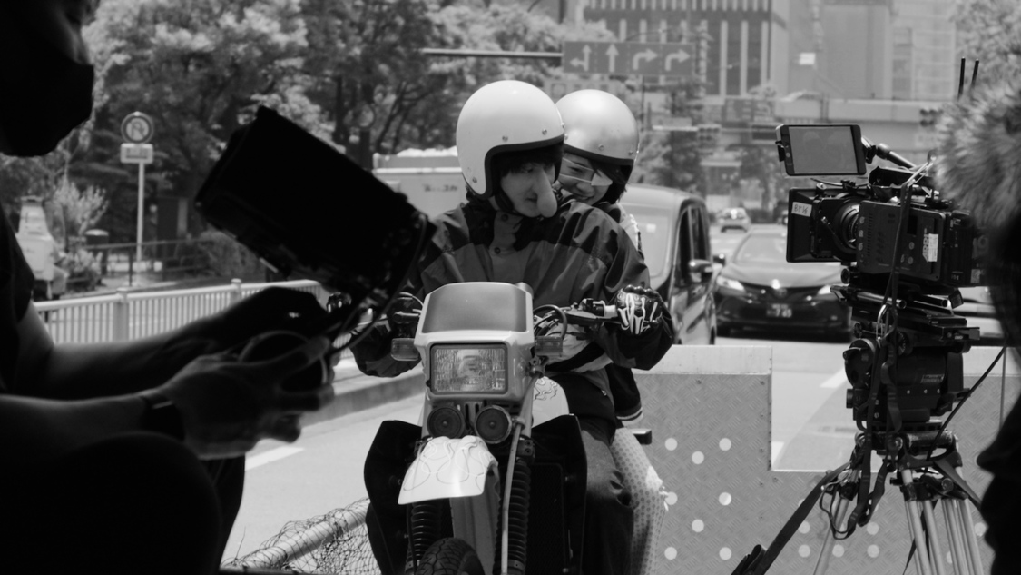 『半透明なふたり』メイキングカット