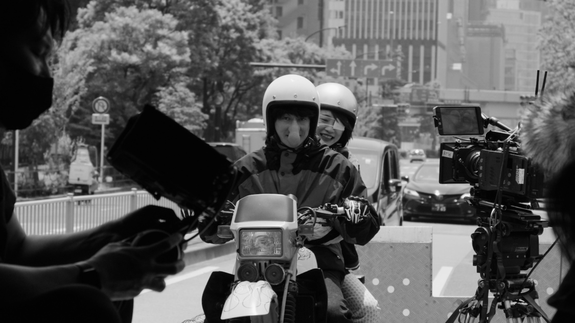 『半透明なふたり』メイキングカット