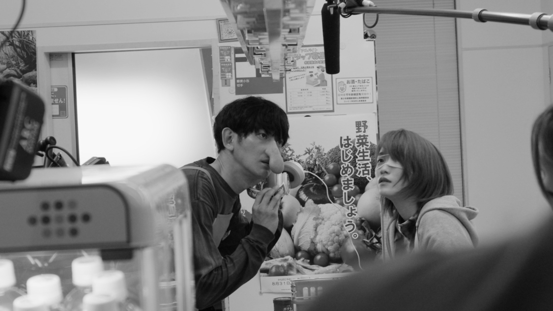 『半透明なふたり』メイキングカット