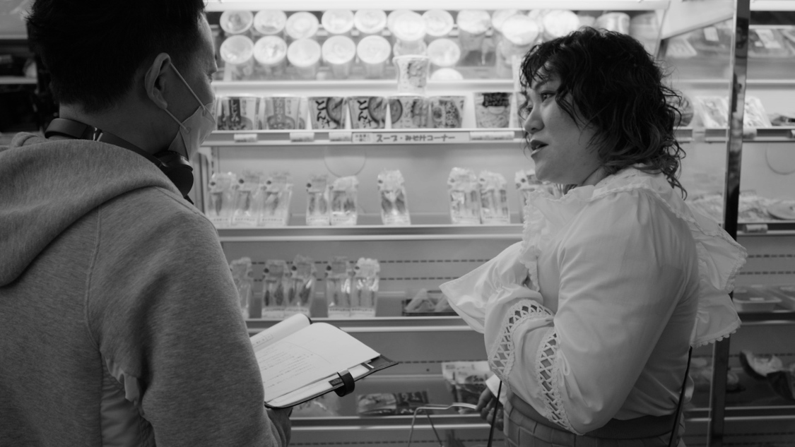 『半透明なふたり』メイキングカット