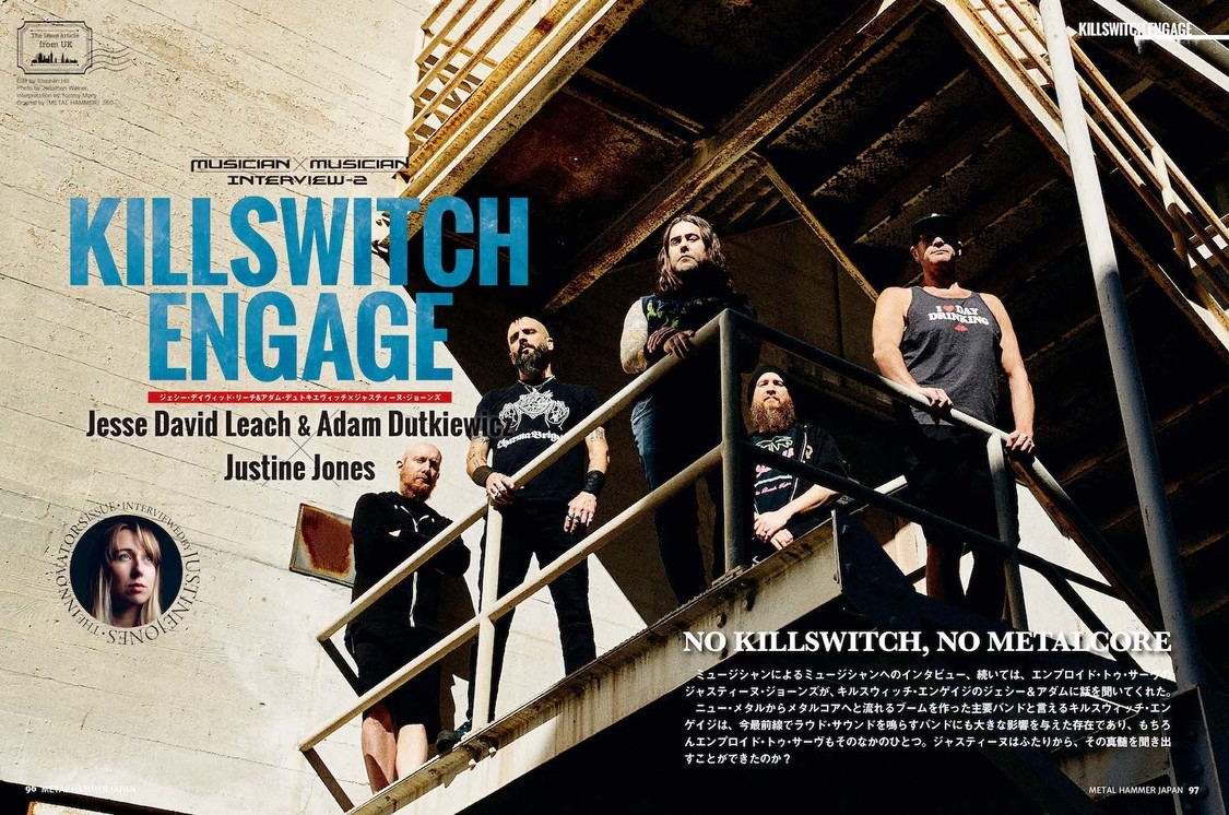 『METAL HAMMER JAPAN Vol.10』より