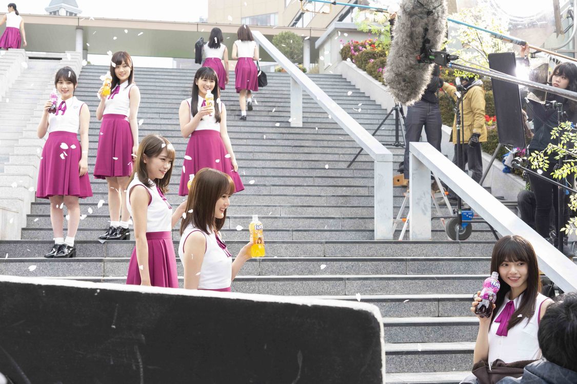 新TVCM『ファンタ坂学園　変顔ボトル』篇　メイキング