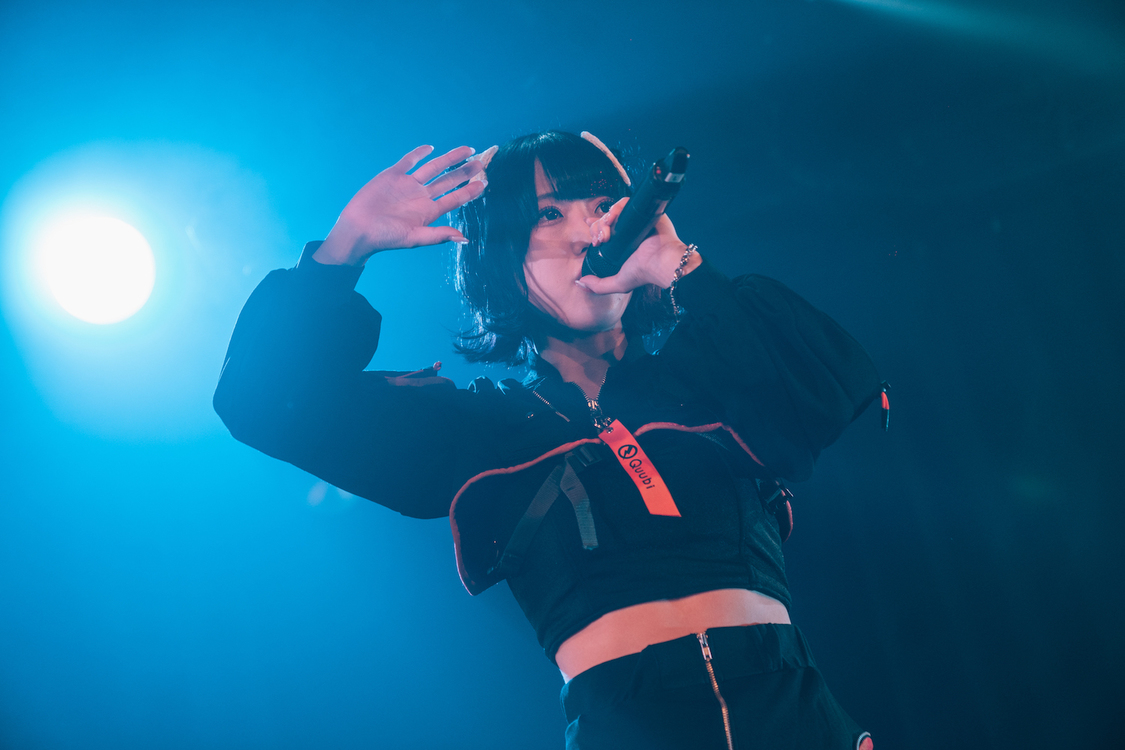 Quubiワンマンライブ＜G.O.A.T＞6月19日（日）shibuya eggman（撮影：真島洸）