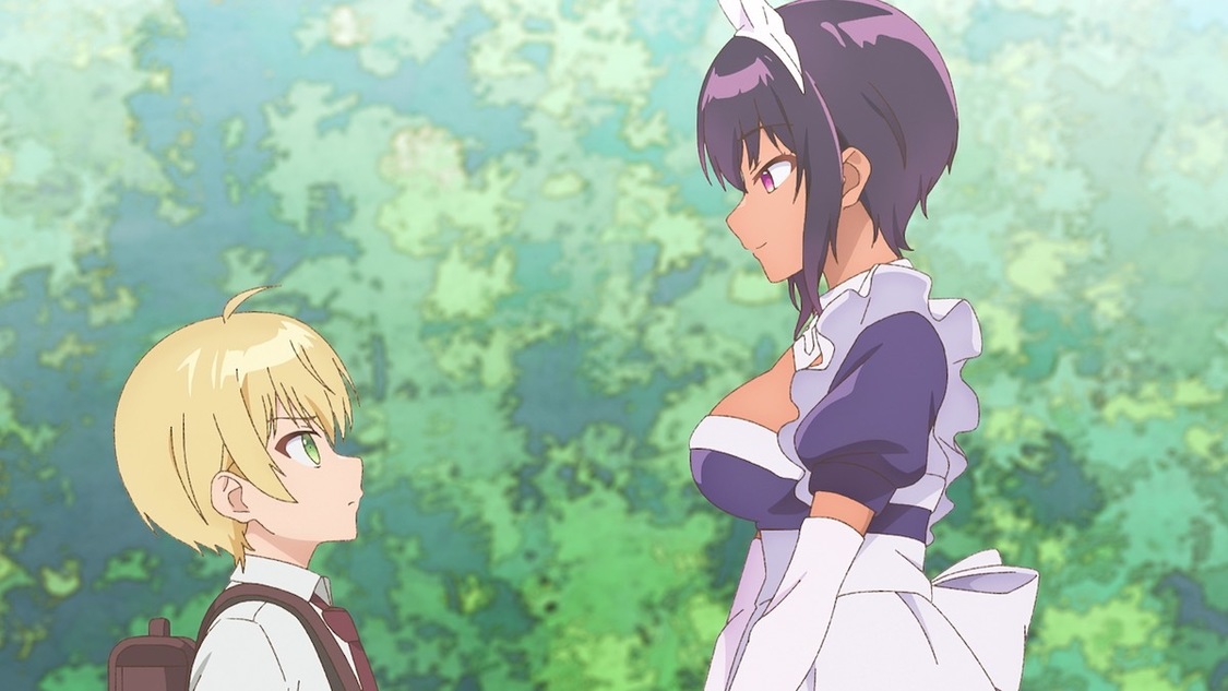 TVアニメ『最近雇ったメイドが怪しい』第1弾PVより（©昆布わかめ／SQUARE ENIX・「最近雇ったメイドが怪しい」製作委員会）