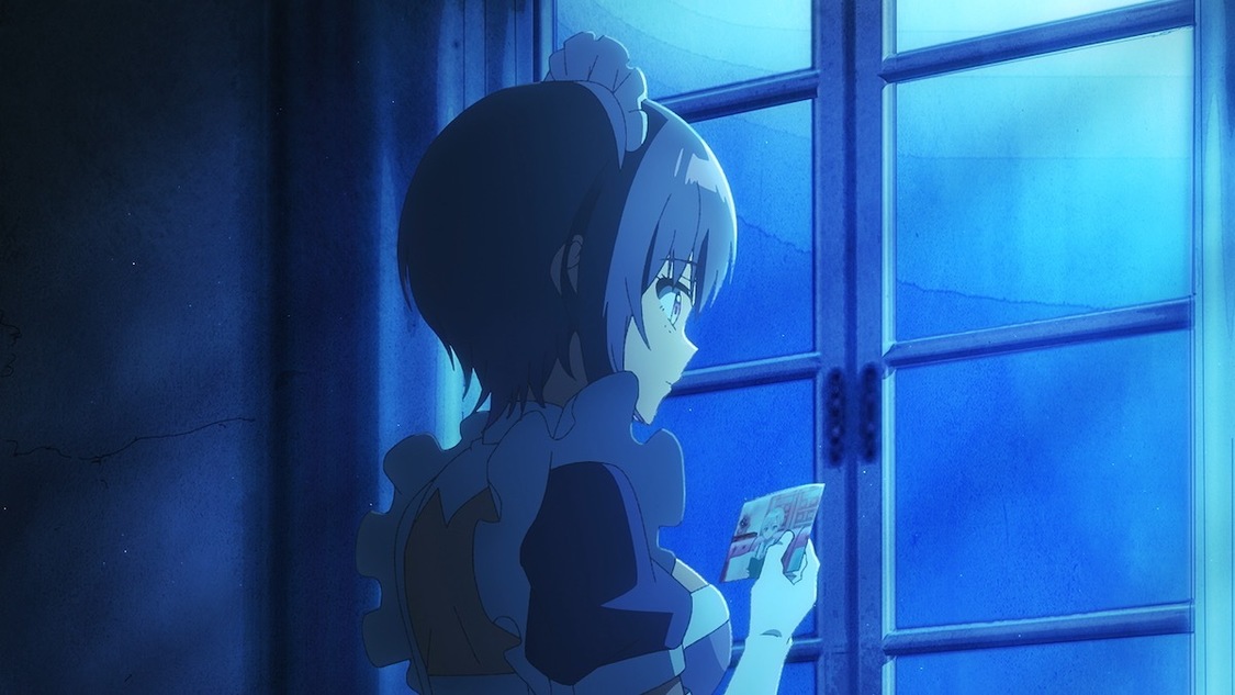 TVアニメ『最近雇ったメイドが怪しい』第1弾PVより（©昆布わかめ／SQUARE ENIX・「最近雇ったメイドが怪しい」製作委員会）