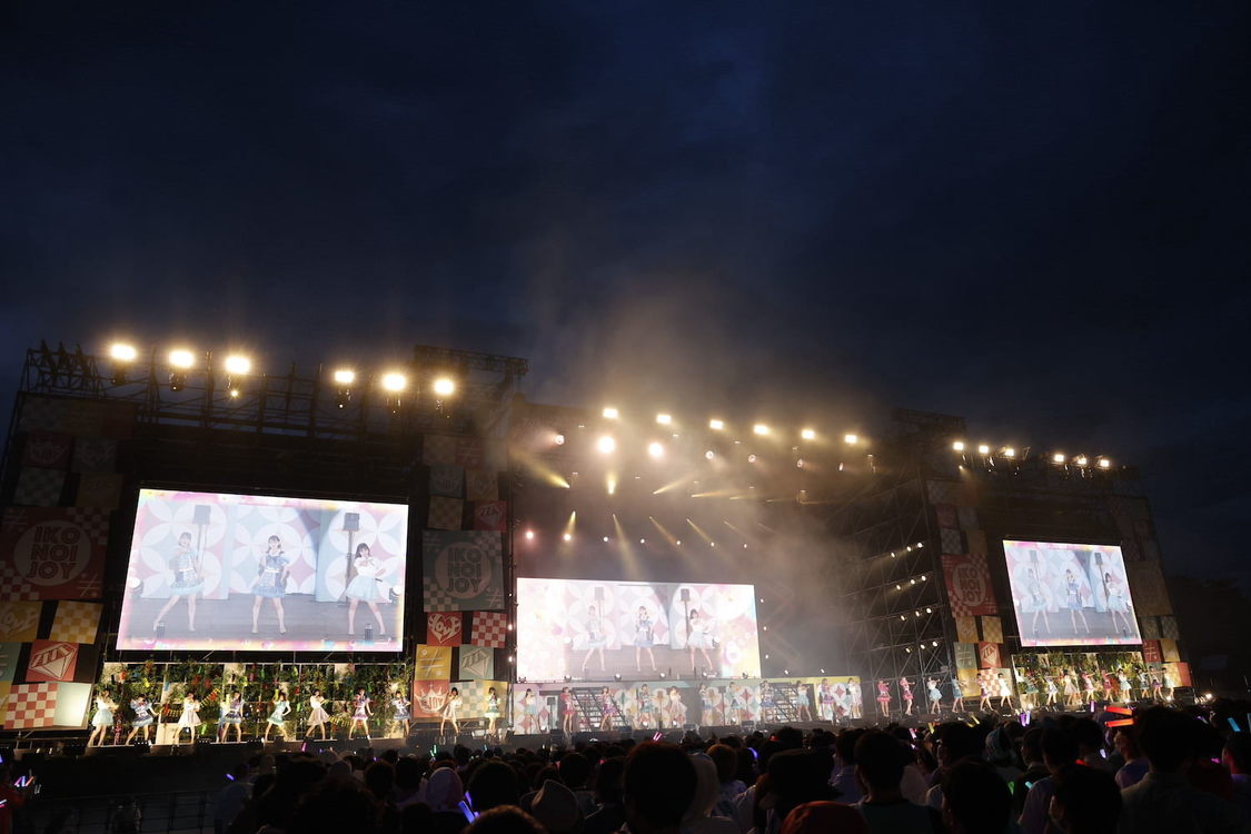 ＜イコノイジョイ 2022＞夜公演＜シャッフルパーティー＞富士急ハイランド・コニファーフォレスト（2022年7月3日）