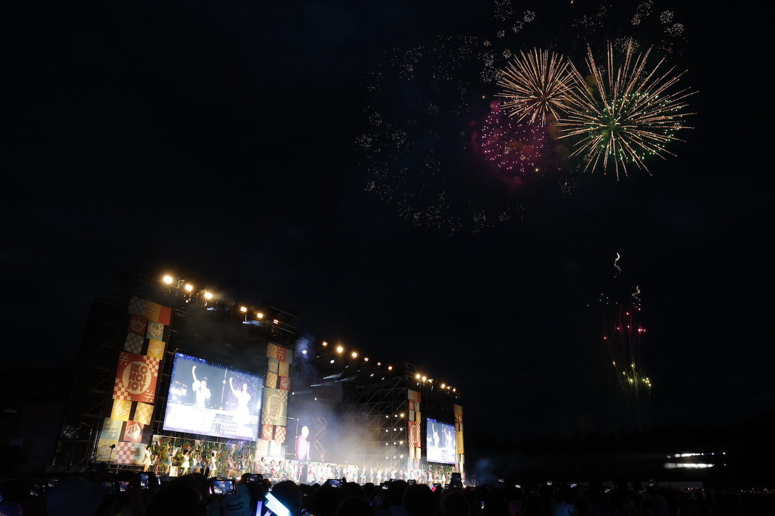 ＜イコノイジョイ 2022＞夜公演＜シャッフルパーティー＞富士急ハイランド・コニファーフォレスト（2022年7月3日）