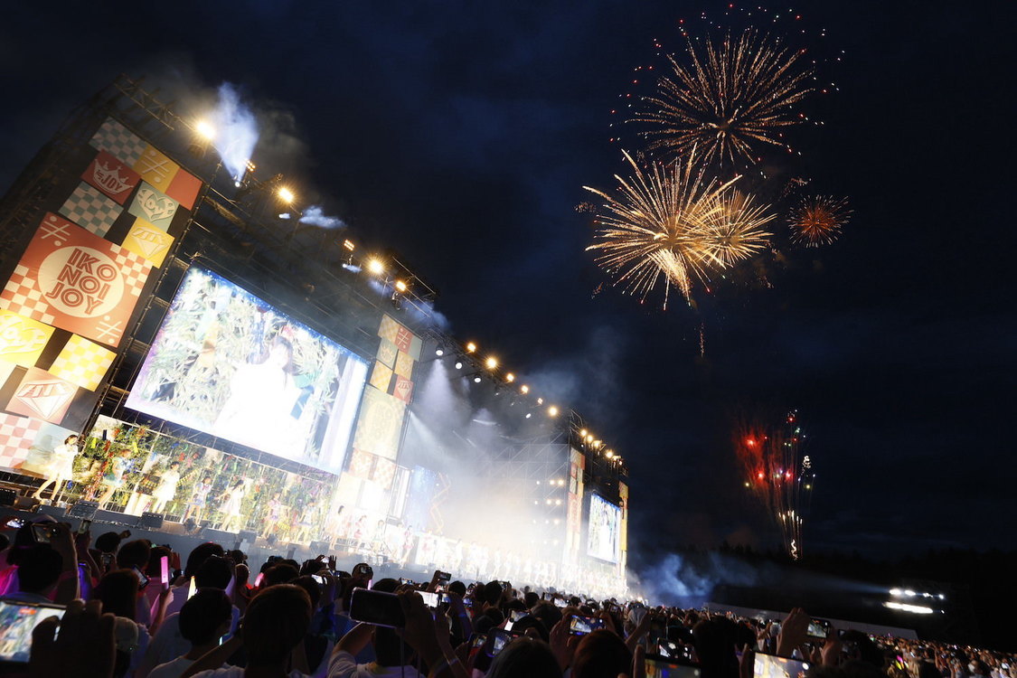 ＜イコノイジョイ 2022＞夜公演＜シャッフルパーティー＞富士急ハイランド・コニファーフォレスト（2022年7月3日）