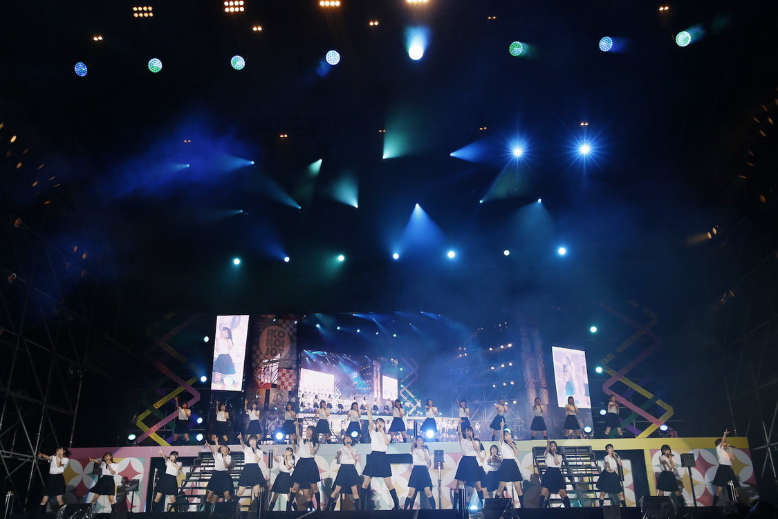 ＜イコノイジョイ 2022＞夜公演＜シャッフルパーティー＞富士急ハイランド・コニファーフォレスト（2022年7月3日）