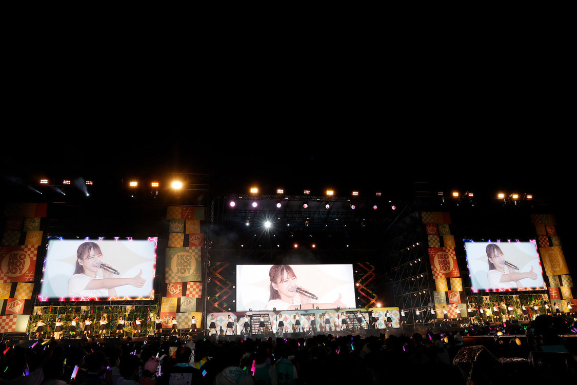 ＜イコノイジョイ 2022＞夜公演＜シャッフルパーティー＞富士急ハイランド・コニファーフォレスト（2022年7月3日）