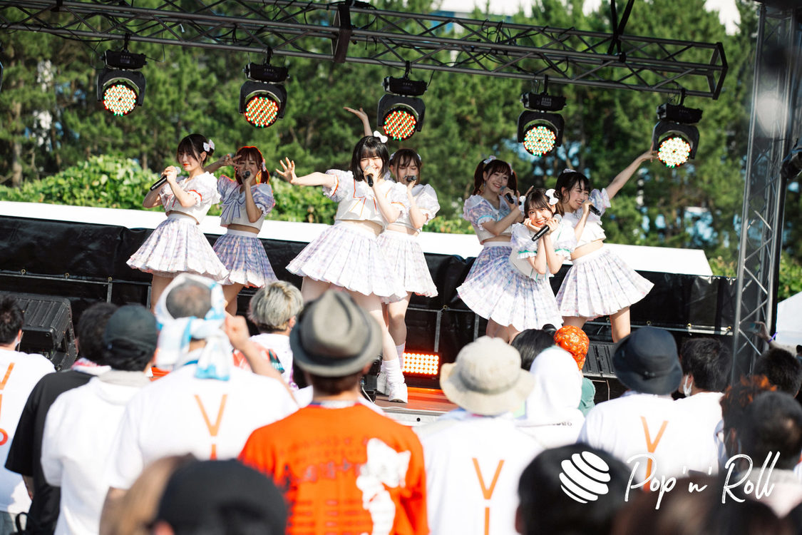 FRUITS ZIPPER＜超NATSUZOME2022＞海浜幕張公演Gブロック（2022年7月2日）