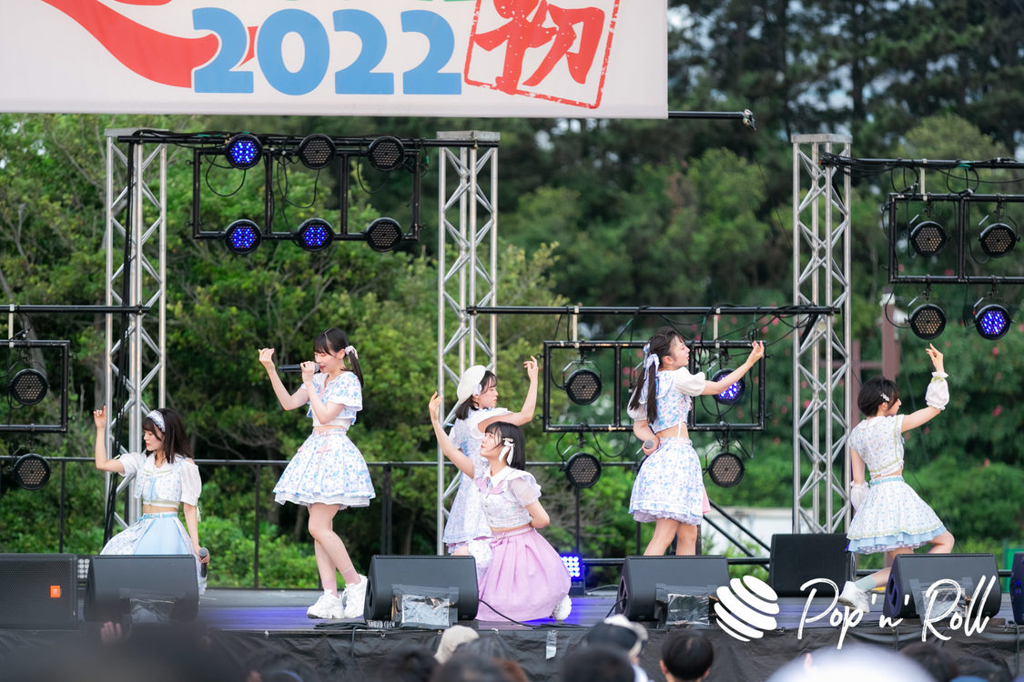 かすみ草とステラ＜超NATSUZOME 2022＞海浜幕張公演Gブロック（2022年7月3日）