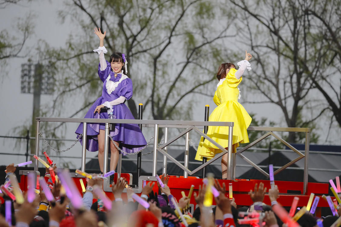 ＜ももクロ春の一大事2019 in黒部市 〜笑顔のチカラ つなげるオモイ〜＞DAY2｜富山県・黒部市宮野運動公園（2019年4月21日）