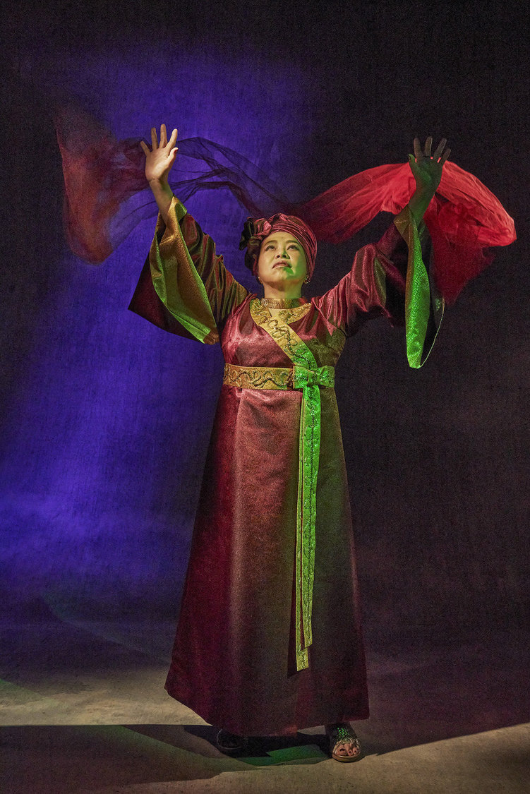 浦嶋りんこ／ニーナ・シモン、ブルース・シンガー、ジョプリナーズ役（撮影：Leslie Kee）