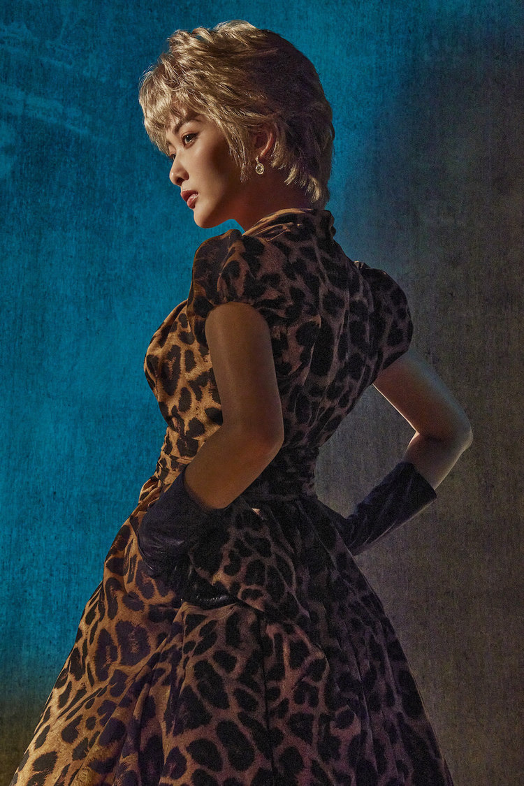 ⻑屋晴子（緑⻩色社会）／エタ・ジェイムス役（撮影：Leslie Kee）