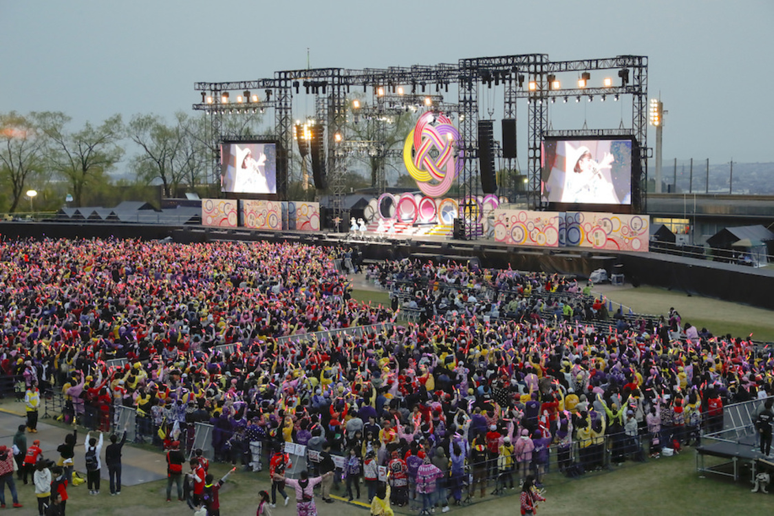 ＜ももクロ春の一大事2019 in黒部市 〜笑顔のチカラ つなげるオモイ〜＞DAY2｜富山県・黒部市宮野運動公園（2019年4月21日）