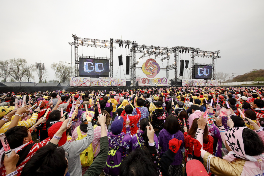 ＜ももクロ春の一大事2019 in黒部市 〜笑顔のチカラ つなげるオモイ〜＞DAY2｜富山県・黒部市宮野運動公園（2019年4月21日）