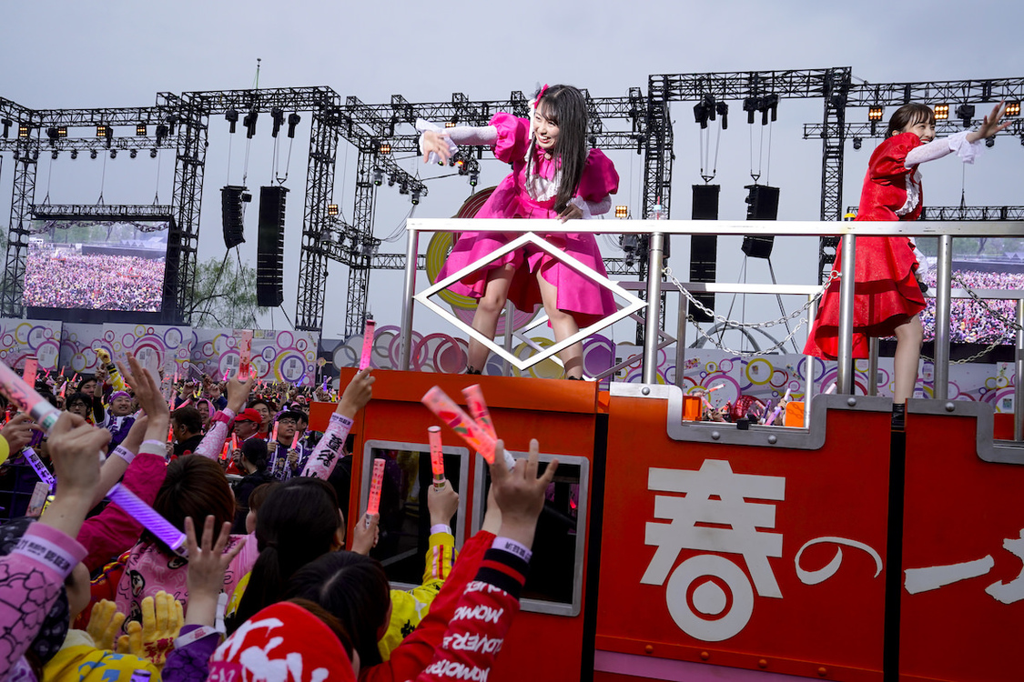 ＜ももクロ春の一大事2019 in黒部市 〜笑顔のチカラ つなげるオモイ〜＞DAY2｜富山県・黒部市宮野運動公園（2019年4月21日）