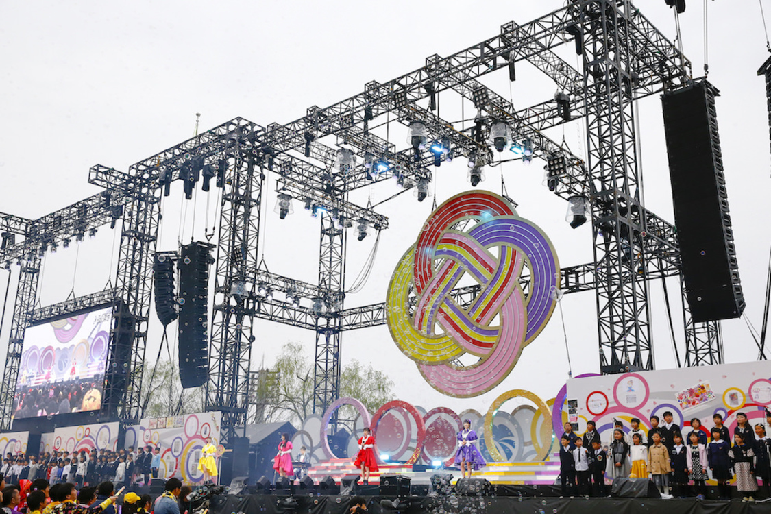 ＜ももクロ春の一大事2019 in黒部市 〜笑顔のチカラ つなげるオモイ〜＞DAY2｜富山県・黒部市宮野運動公園（2019年4月21日）