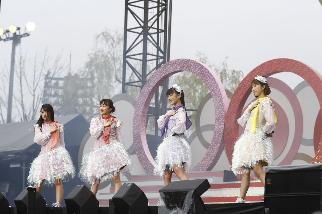 ＜ももクロ春の一大事2019 in黒部市 〜笑顔のチカラ つなげるオモイ〜＞DAY2｜富山県・黒部市宮野運動公園（2019年4月21日）