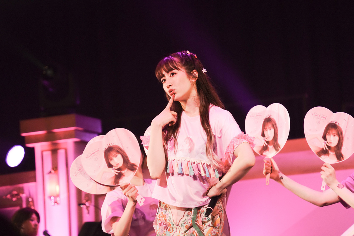 佐々木彩夏＜AYAKA NATION 2022 in TOKYO GARDEN THEATER＞2022年7月18日（撮影：上飯坂一）