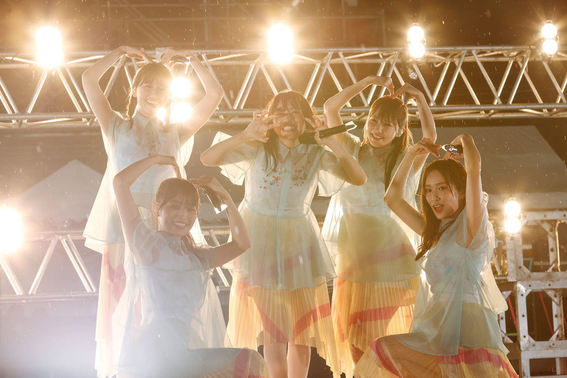 日向坂46＜W-KEYAKI FES.2022＞富士急ハイランド コニファーフォレスト（2022年7月23日）